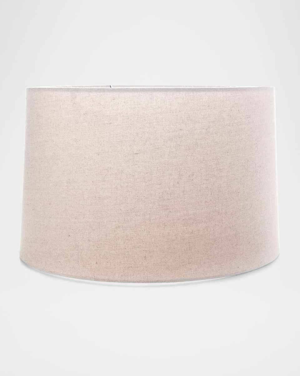 Linen Barrel Shade